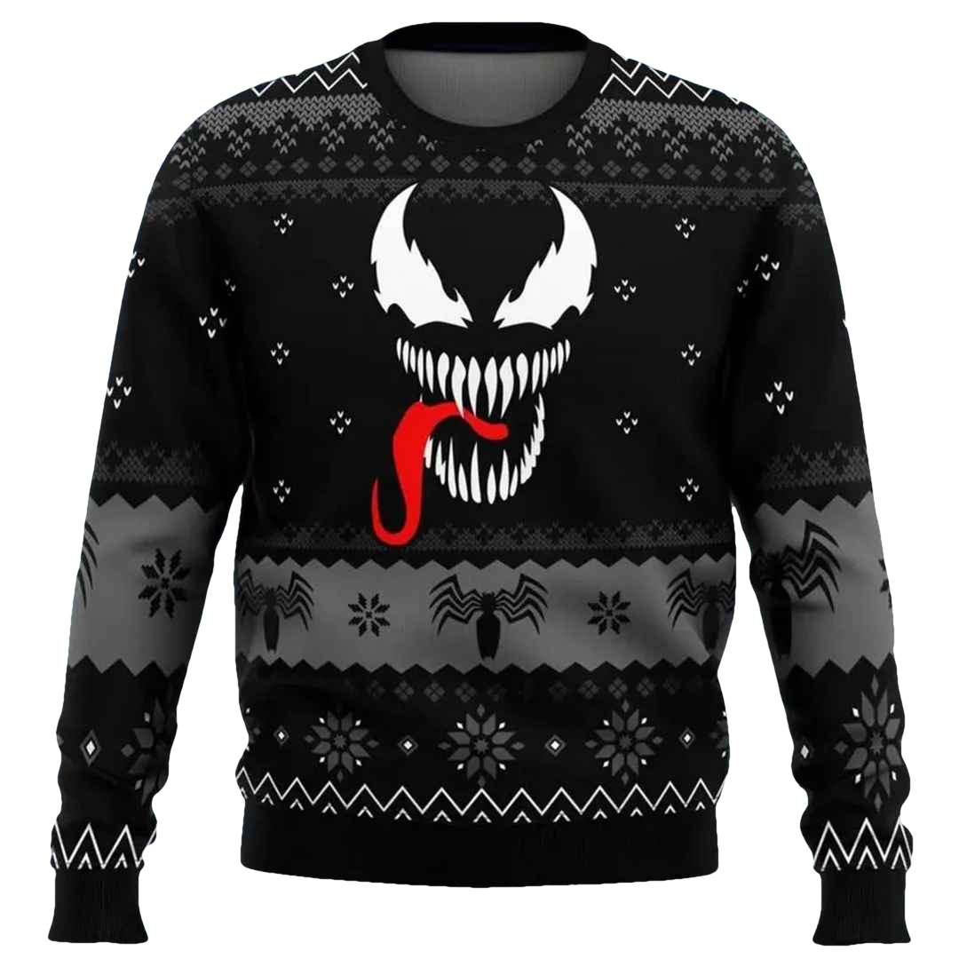 Venom Christmas Ugly Christmas Sweater - Moonbestprint