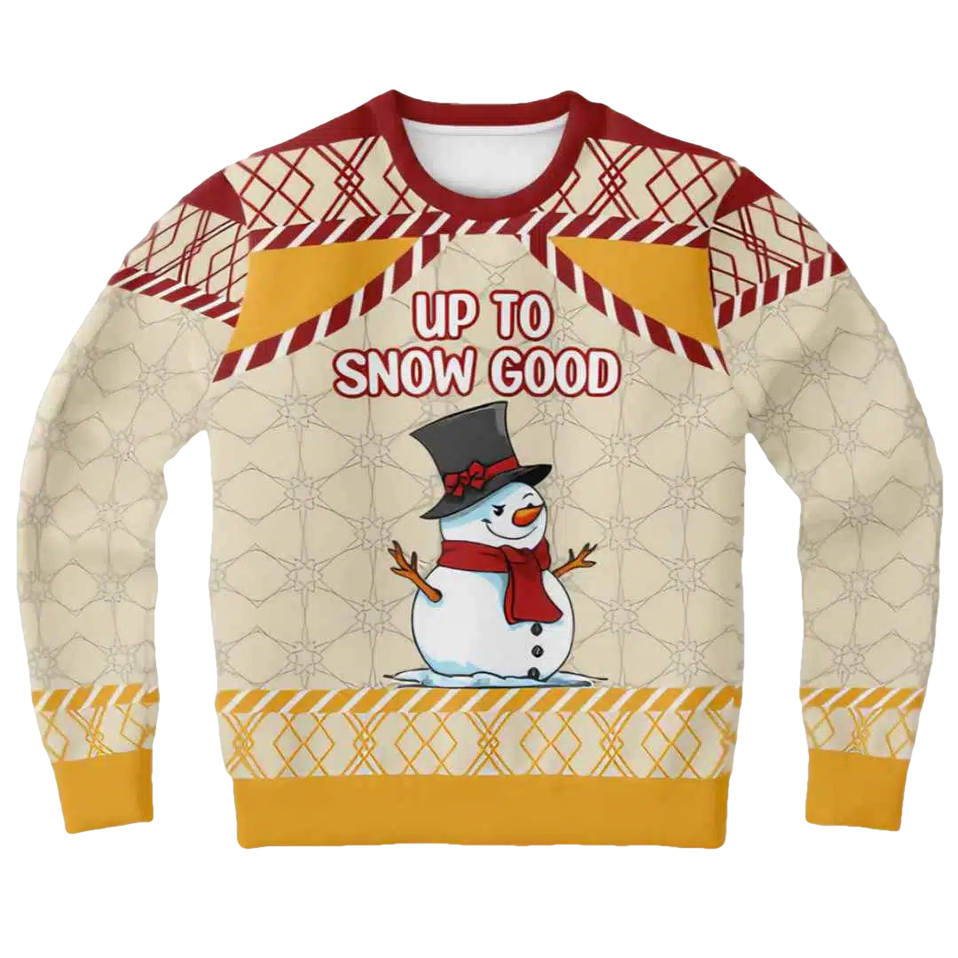 Up to Snow Good Ugly Christmas sweater - Moonbestprint