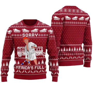Trump Cousin Eddie Ugly Christmas Sweater - Moonbestprint