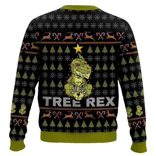 Tree Rex Ugly Christmas Sweater - Moonbestprint