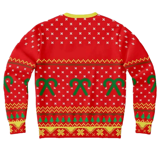 Too Lit To Quit Ugly Christmas Sweater - Moonbestprint