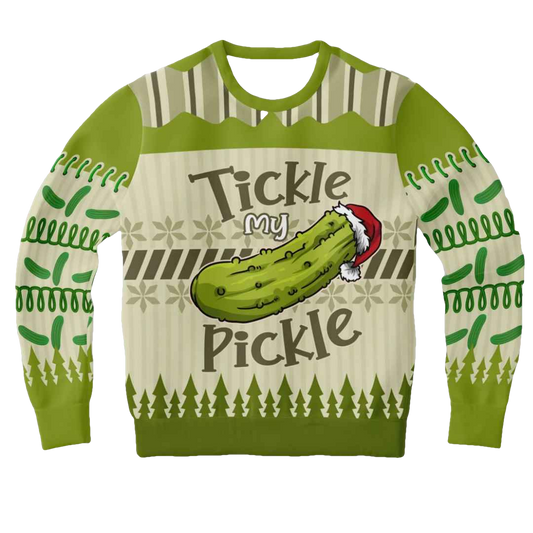 Tickle My Pickle Christmas Sweater - Moonbestprint