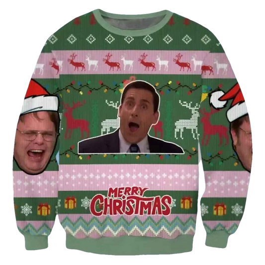 The Office Movie Ugly Christmas Sweater - Moonbestprint