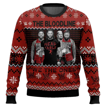 The Bloodline WWE Ugly Christmas Sweater - Moonbestprint
