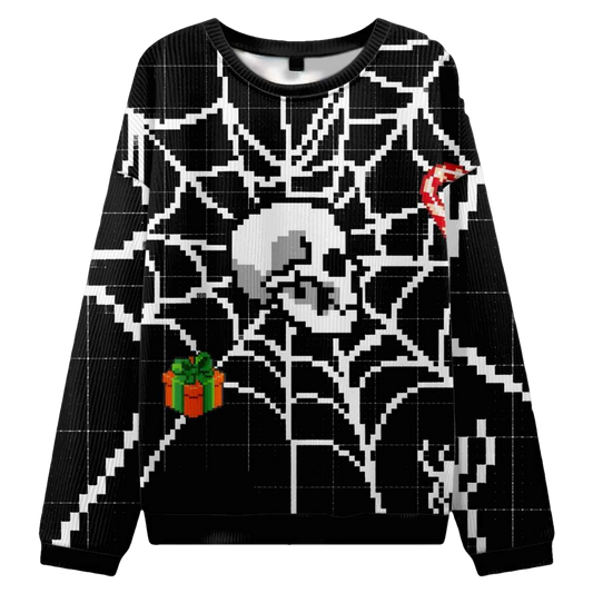 Spider Web Ugly Christmas Sweater - Moonbestprint
