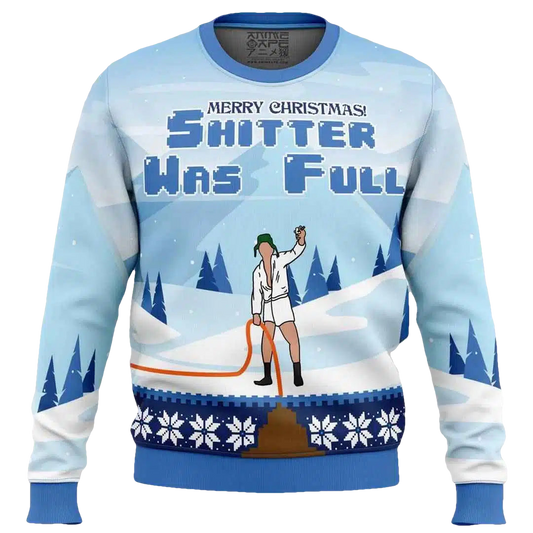 Shitter was Full National Lampoon's Ugly Christmas Sweater - Moonbestprint