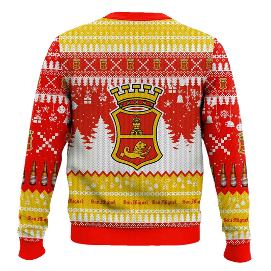 San Miguel United Kingdom Beer Ugly Christmas Sweater - Moonbestprint