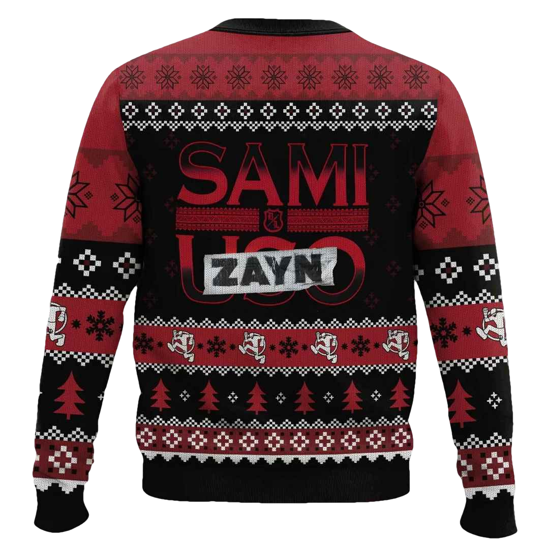 Sami Zayn Ugly Christmas Sweater - Moonbestprint