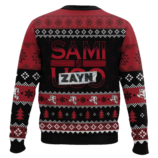 Sami Zayn Ugly Christmas Sweater - Moonbestprint