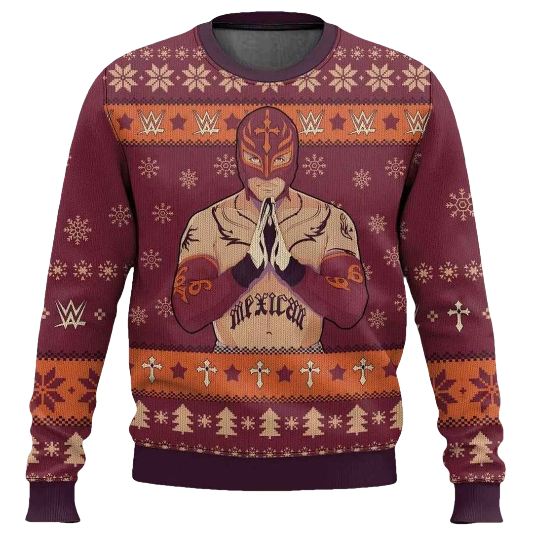 Rey Mysterio Ugly Christmas Sweater - Moonbestprint