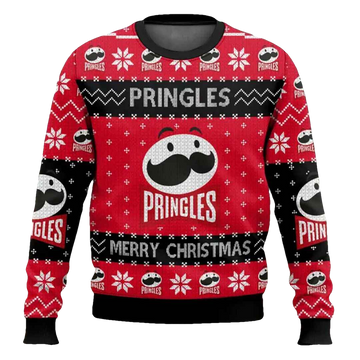 Pringles Snack Brand Ugly Christmas Sweater - Moonbestprint
