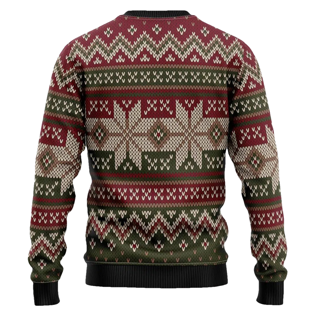 Pole Dancer Reindeer Ugly Christmas Sweater - Moonbestprint