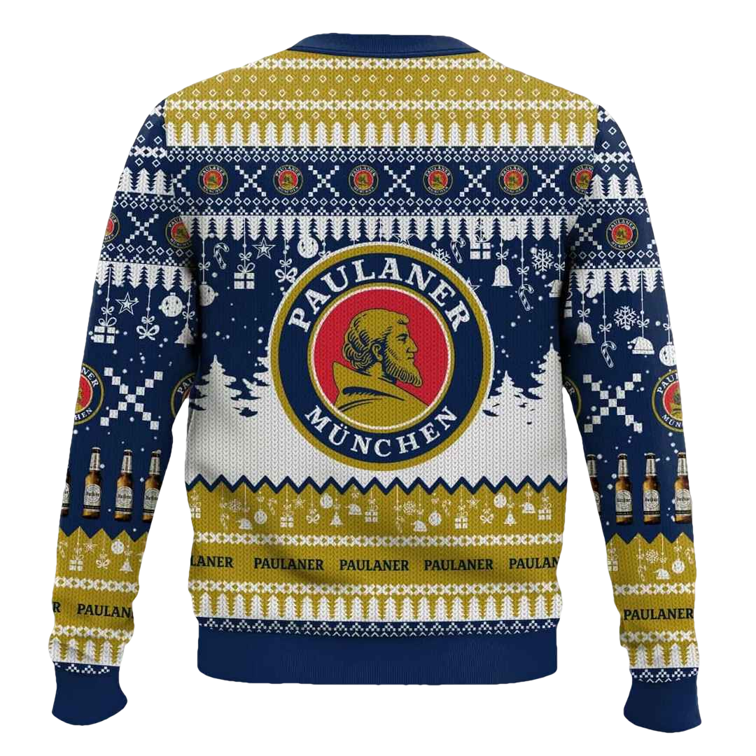 Paulaner German Beer Ugly Christmas Sweater - Moonbestprint