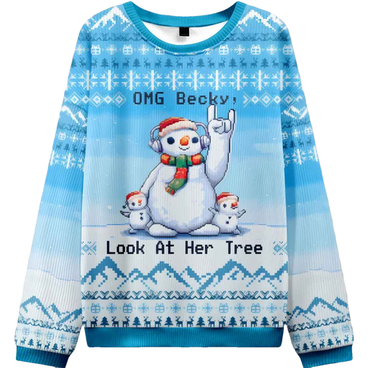 OMG Becky Look at Her Tree Christmas Ugly Sweater - Moonbestprint