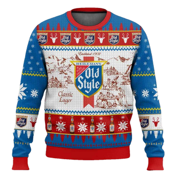 Old Style Ugly Christmas Sweater - Moonbestprint
