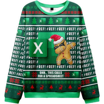 Ohh This Calls For A Spreadsheet Christmas Ugly Sweater - Moonbestprint