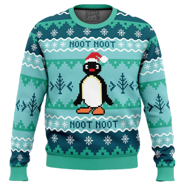 NOOT NOOT Pingu Ugly Christmas Sweater - Moonbestprint