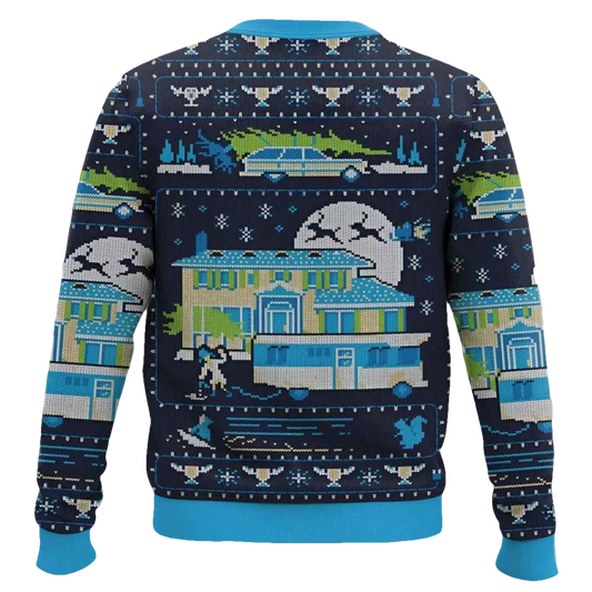 National Lampoon’s Vacation Ugly Christmas Sweater - Moonbestprint