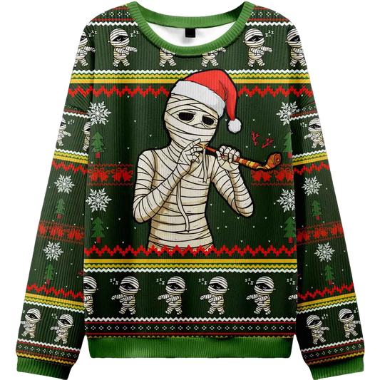 Mummy Funny Holiday Ugly Christmas Sweater - Moonbestprint