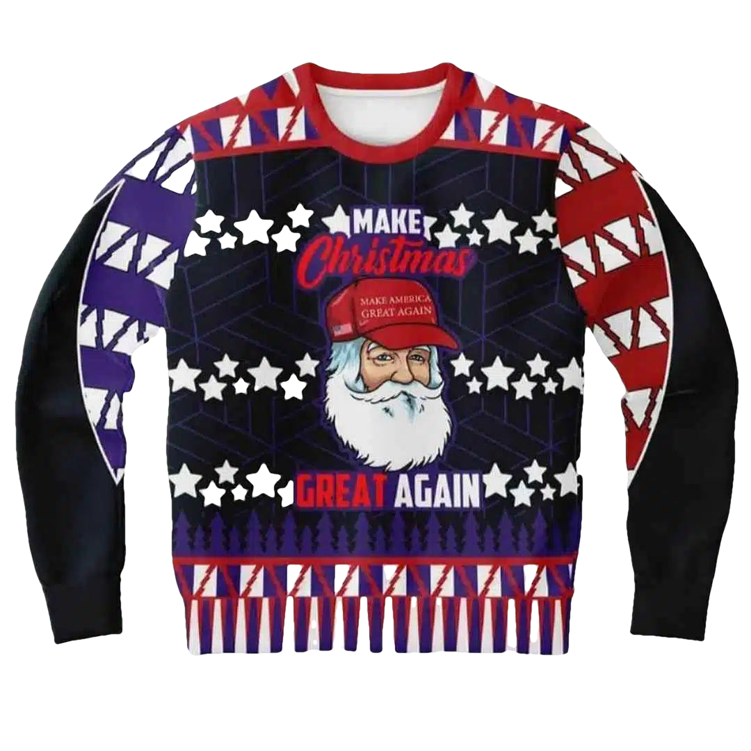 Make Christmas Great Again Christmas Sweater - Moonbestprint