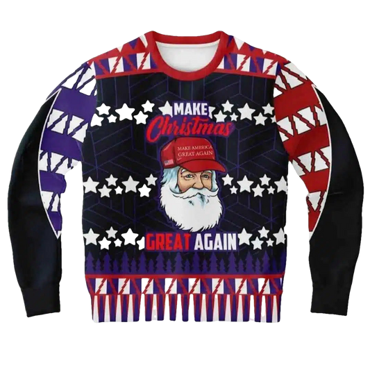 Make Christmas Great Again Christmas Sweater - Moonbestprint