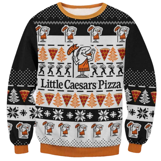 Little Caesars Pizza Ugly Christmas Sweater - Moonbestprint