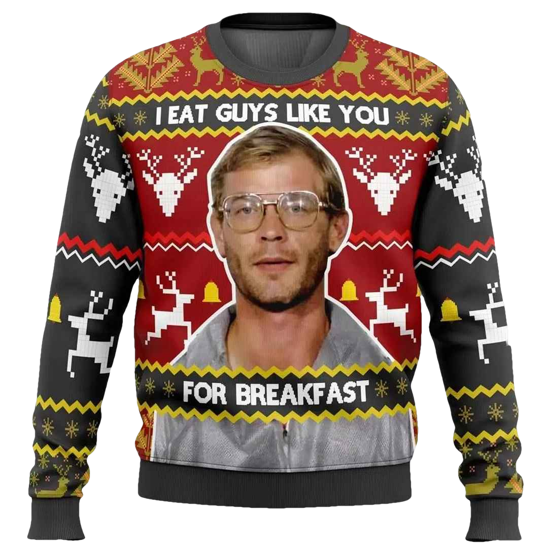 Jeffrey Dahmer Ugly Christmas Sweater - Moonbestprint