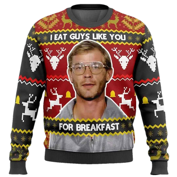 Jeffrey Dahmer Ugly Christmas Sweater - Moonbestprint