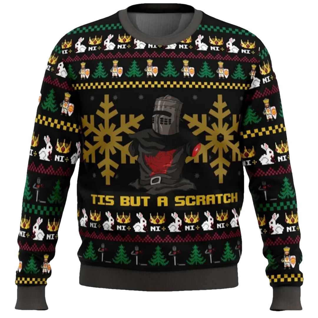 I'll Bite Ya Legs Off Monty Python Ugly Christmas Sweater - Moonbestprint