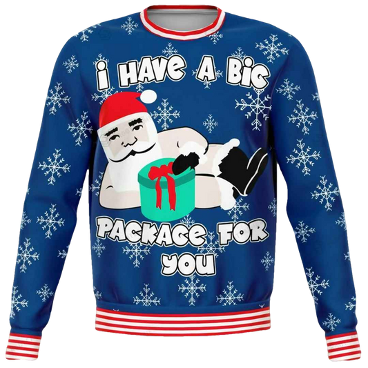I Have A Big Package For You Ugly Christmas Sweater - Moonbestprint