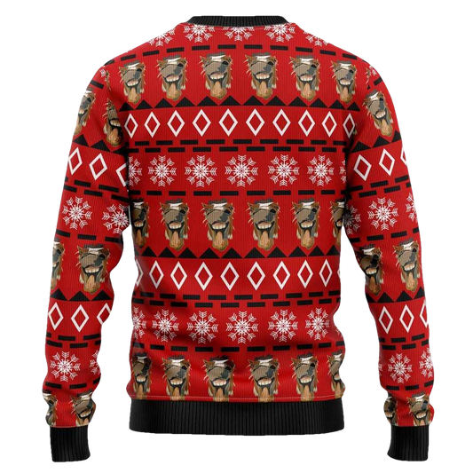 Horse Christmas Ugly Christmas Sweater - Moonbestprint