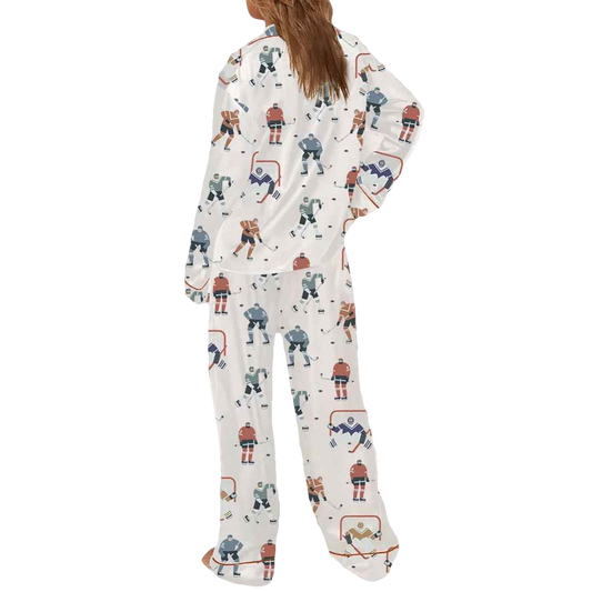 Hockey Player Pajama Set - Moonbestprint