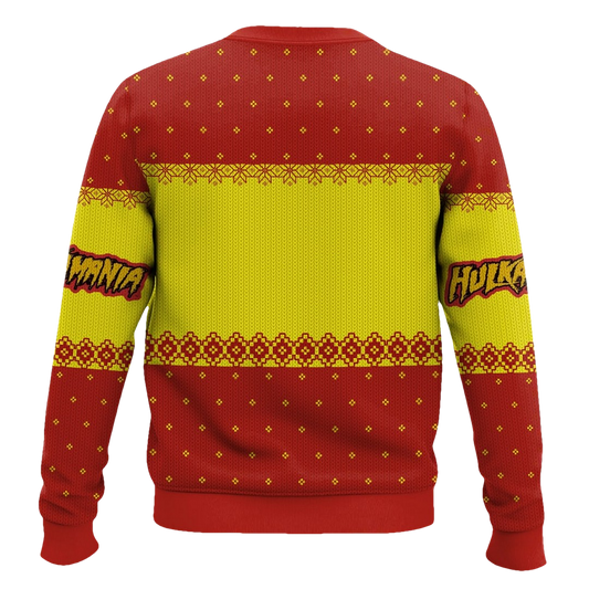 Hogan’s Beach Shop Hulk Hogan WWE Ugly Christmas Sweater - Moonbestprint
