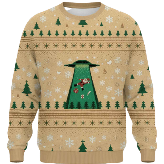 Goodbye Santa Christmas Ugly Sweater - Moonbestprint