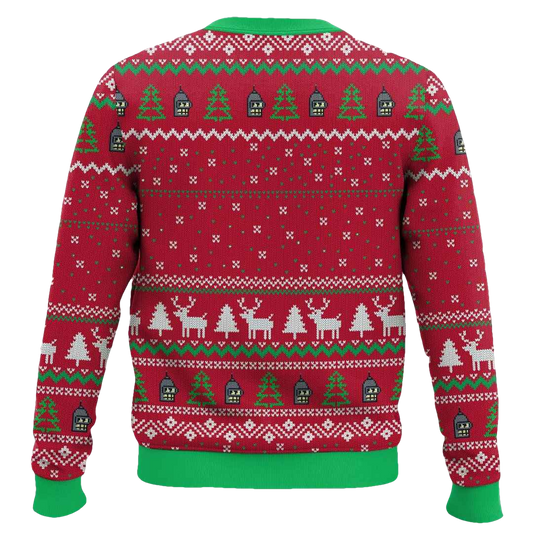 Futurama Bite my Merry XmASS Ugly Christmas Sweater - Moonbestprint