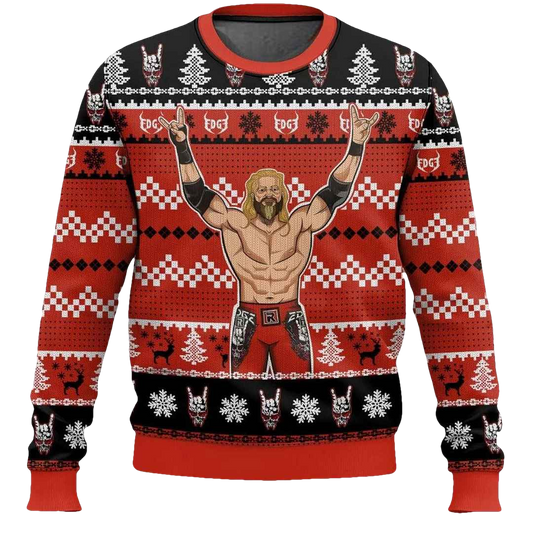 Edge Adam Copeland Ugly Christmas Sweater - Moonbestprint