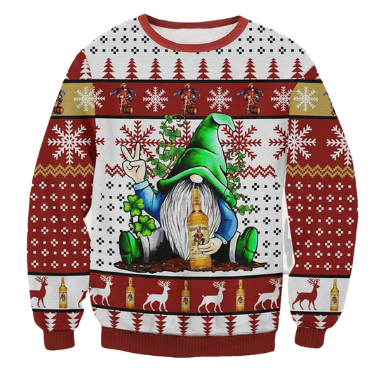 Captain Morgan Gnome Ugly Christmas Sweater - Moonbestprint