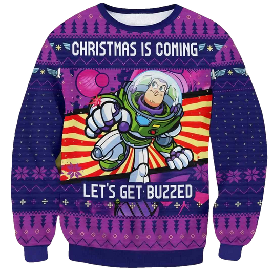 Buzz Lightyear Ugly Christmas Sweater - Moonbestprint