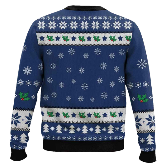 Billy Mack Christmas Is All Around Love Actually Ugly Christmas Sweater - Moonbestprint