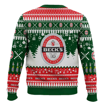 Beck’s German Beer Ugly Christmas Sweater - Moonbestprint