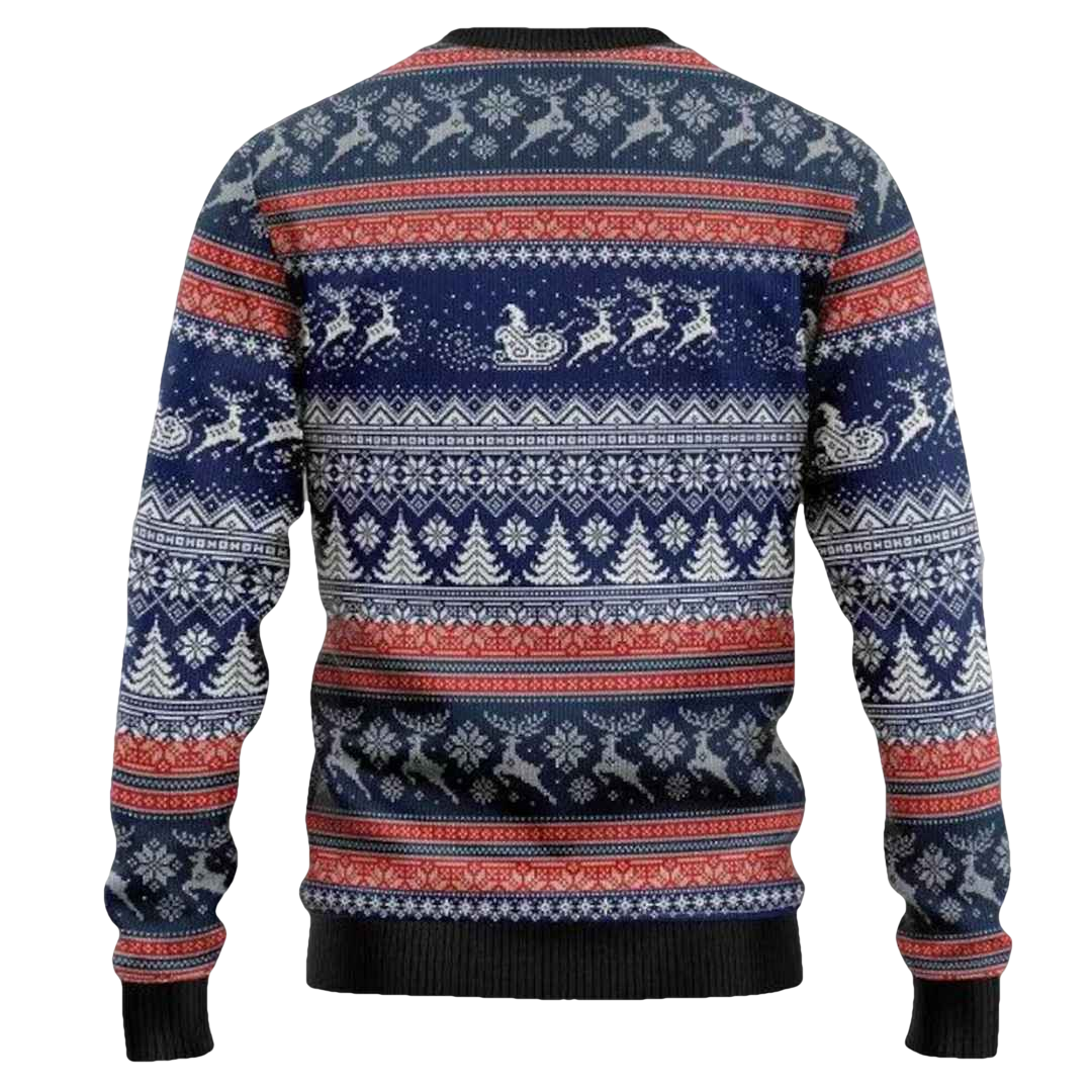 Ain't No Laws When You're Drinking With Claus Ugly Christmas Sweater - Moonbestprint