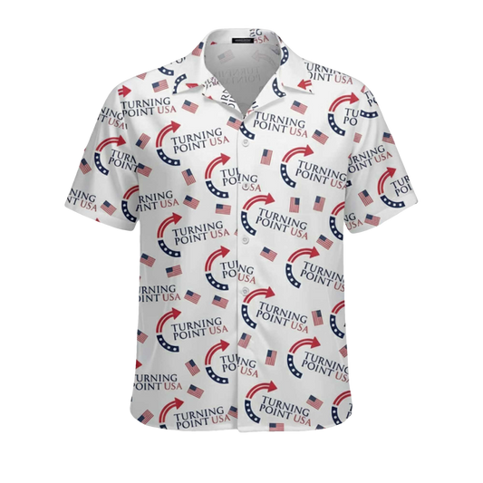 Turning Point USA Hawaiian Shirt- Moonbestprint