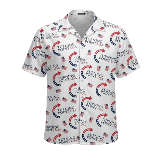 Turning Point USA Hawaiian Shirt- Moonbestprint