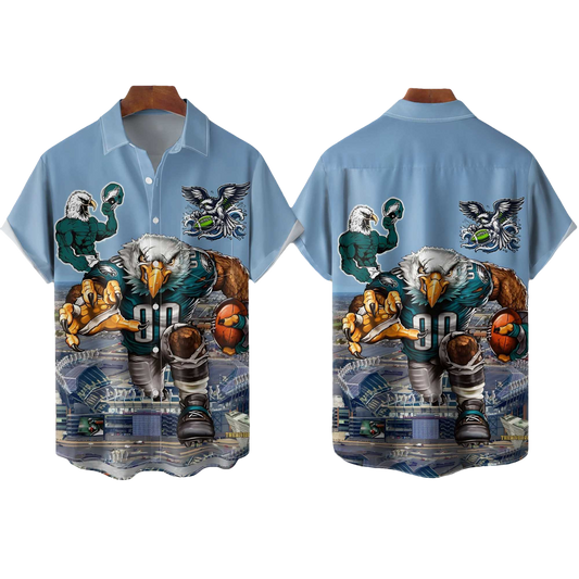 Seahawks American Football Holiday Hawaiian Shirt- Moonbestprint