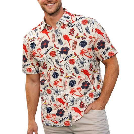 Cardinals Margaritaville Night 2026 Giveaway Hawaiian Shirt- Moonbestprint
