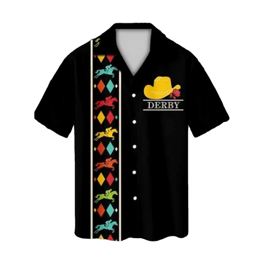 Kentucky Derby Hawaiian Shirt- Moonbestprint