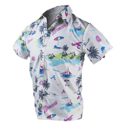 2026 Giveaway Braves Hawaiian Shirt- Moonbestprint