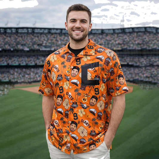 2026 Giveaway Giants Brandon Belt Aloha Hawaiian Shirt- Moonbestprint
