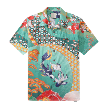 Fish Dancing Gracefully Hawaiian Shirt – Moonbestprint