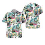 Skull Surfing Beach Hawaiian Shirt – Moonbestprint